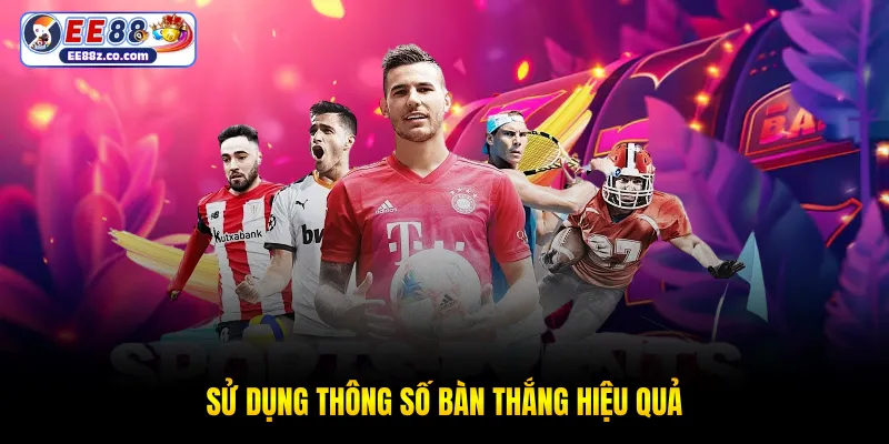 Sử dụng thông số bàn thắng hiệu quả